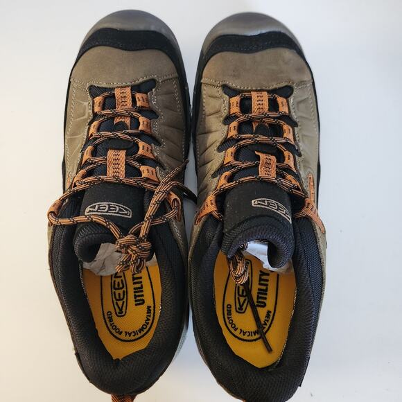 KEEN Men's Targhee 4 Low Height Durable Waterproof Hiking Shoes, US 10.5 - Picture 7 of 11